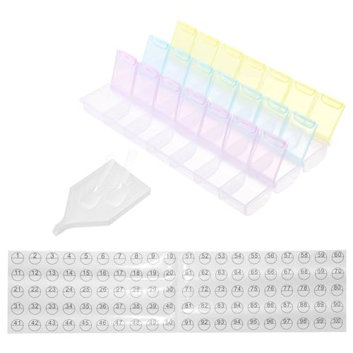CIMAXIC 1 Satz Aufbewahrungsbox für Diamantmalerei Kunst bastelaufbewahrungsboxen Storage Box with lid transparente aufbewahrungsbox Jewelry Storage Box Perlenkoffer Aufbewahrungsbehälter CIMAXIC 1 Satz Aufbewahrungsbox für Diamantmalerei Kunst bastelaufbewahrungsboxen Storage Box with lid transparente aufbewahrungsbox Jewelry Storage Box Perlenkoffer Aufbewahrungsbehälter von CIMAXIC