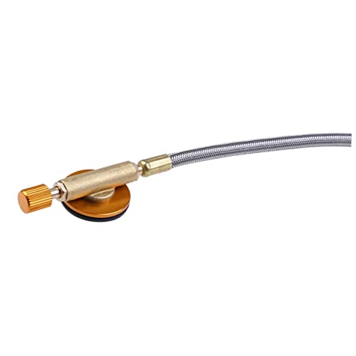 CIMAXIC 1 Satz Gas Tank Inflation Valve mit Campingkocher Adapter Automatischer Abschaltmechanismus Langlebig für Outdoor Aktivitäten Geeignet Einfach zu Bedienen von CIMAXIC