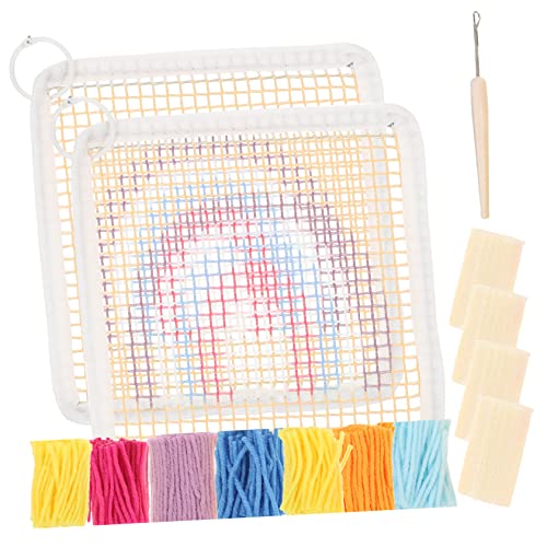 CIMAXIC 1 Satz Untersetzer-kit Heimwerken Heimdekoration Geschirrtrockengestell Mit Abtropffläche Miniaturmöbel Wachs-kit Dekorationen Lamellenschleifer Stangenbrot Polyester Baumwolle von CIMAXIC