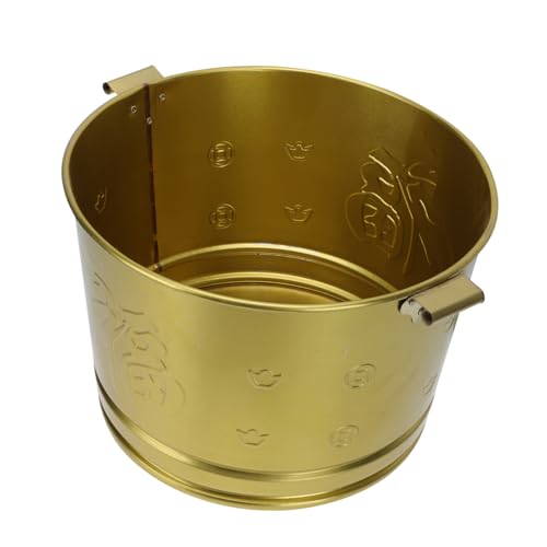CIMAXIC 1 Stück Papierverbrennungseimer mit Goldener Oberfläche für Tempel zur Verbrennen von Papier Abfall Laub Leicht zu Reinigen Antikem Muster für Wohlstand CIMAXIC 1 Stück Papierverbrennungseimer mit Goldener Oberfläche für Tempel zur Verbrennen von Papier Abfall Laub Leicht zu Reinigen Antikem Muster für Wohlstand von CIMAXIC