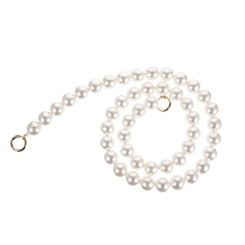 CIMAXIC Perlen-handtaschenkette Mit Metallschnallen Ersatz-taschenkette Für Damen Handtaschenkettenriemen DIY von CIMAXIC