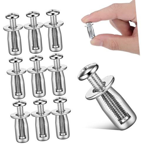 CIMAXIC 10 Stück Teiliges Hohlraumdübel mit Schraubmuttern für Stabile Befestigungen für Türinstallationen Langlebig und Korrosionsbeständig Verzinktem von CIMAXIC