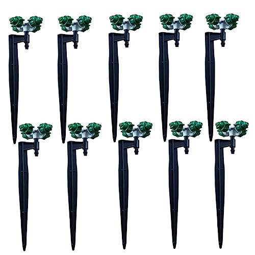 CIMAXIC 10Stück Sprinkler Pfahl Automatisches Bewässerungssystem Für Pflanzen Sprühbereich Langlebig Und Einfache Installation CIMAXIC 10Stück Sprinkler Pfahl Automatisches Bewässerungssystem Für Pflanzen Sprühbereich Langlebig Und Einfache Installation von CIMAXIC