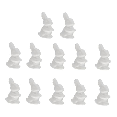 CIMAXIC Schaumstoffhase Kleintierspielzeug DIY-Kaninchen Osterhase Bastelartikel Spielzeug Kinder Deko Zuhause Tisch CIMAXIC Schaumstoffhase Kleintierspielzeug DIY-Kaninchen Osterhase Bastelartikel Spielzeug Kinder Deko Zuhause Tisch von CIMAXIC