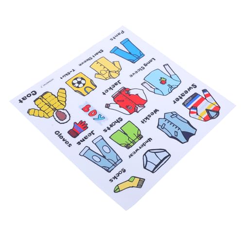 CIMAXIC 1Blatt Selbstklebende Klassifizierungsetiketten für Kleidung Aufkleber für Kleiderschränke und Aufbewahrung Praktische Lösung zur Organisation von Heimtextilien CIMAXIC 1Blatt Selbstklebende Klassifizierungsetiketten für Kleidung Aufkleber für Kleiderschränke und Aufbewahrung Praktische Lösung zur Organisation von Heimtextilien von CIMAXIC
