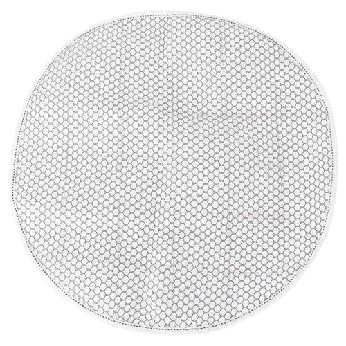 CIMAXIC 1 Stück DIY-Teppich Bestickter Stoff Crewel-Teppich Stickstück Sitzkissen Bestickter Grundstoff Besticktes Verpackungsmaterial DIY-teppichherstellung von CIMAXIC