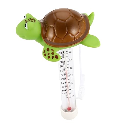 CIMAXIC 1Stück Cartoon Badethermometer Schwimmendes Thermometer Tierform für Babybadewanne und Pool Niedliches Design als Badespielzeug Für Kleinkinder von CIMAXIC