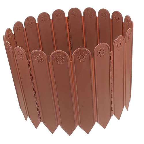 CIMAXIC 1Tasche Gartenrandgrenze Dekorativer für Innenhöfe Blumenbeete und Gemüsegärten zu Installieren und Wiederverwendbar von CIMAXIC