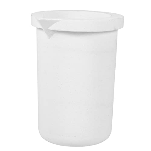 CIMAXIC 2 Kg Graphit-schmelztiegel Säure Und Laugenbeständig Hohe Temperaturstabilität Für Edelmetallschmelze von CIMAXIC