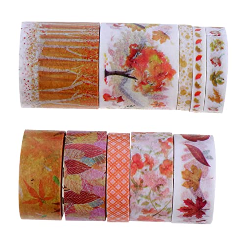 CIMAXIC 2 Kartons Dekoratives Washi Tape Set Boxen mit DIY Scrapbooking Klebebändern für Verzierung für Notizbücher Tagebücher und Geschenktüten mit Niedlichen Mustern und Langlebigem von CIMAXIC