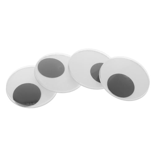 CIMAXIC 2 Paar Große Selbstklebende Wackelaugen 7,5cm Schwarze Bewegliche Augen Für Bastelarbeiten Selbstgemacht Dekoration Starke Haftung CIMAXIC 2 Paar Große Selbstklebende Wackelaugen 7,5cm Schwarze Bewegliche Augen Für Bastelarbeiten Selbstgemacht Dekoration Starke Haftung von CIMAXIC