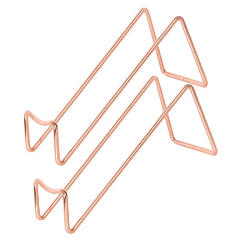 CIMAXIC 2 Stück Eisernes Weinflaschenregal Roségold Minimalistischer Single Weinflaschenhalter Dekorativer Weinflaschenständer für Wohnzimmer Bar Hotel Praktischer Weinaufbewahrungsständer CIMAXIC 2 Stück Eisernes Weinflaschenregal Roségold Minimalistischer Single Weinflaschenhalter Dekorativer Weinflaschenständer für Wohnzimmer Bar Hotel Praktischer Weinaufbewahrungsständer von CIMAXIC