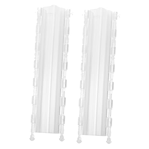 CIMAXIC 2 Stück Form Zum Formen Von Gemüse Form Zum Formen Von Gurken Fruchtförmige Form Quadratische Gurkenform Gemüseanbau Schimmel Obst Fruchtschimmel Wächst Gartengurke STK Transparent von CIMAXIC