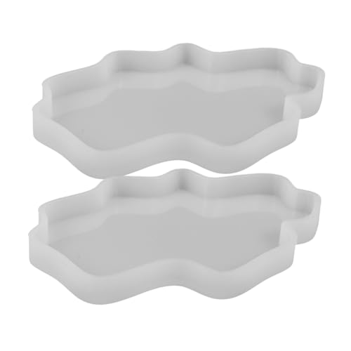 CIMAXIC 2 Stück Untersetzerform selber machen pailletten sequin soufleförmchen schmuck machen dekoration drinnen verspiegeltes Tablett klein Harz-Epoxid-Form Untersetzerform aus Harz Weiß CIMAXIC 2 Stück Untersetzerform selber machen pailletten sequin soufleförmchen schmuck machen dekoration drinnen verspiegeltes Tablett klein Harz-Epoxid-Form Untersetzerform aus Harz Weiß von CIMAXIC