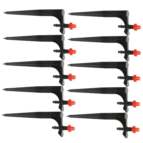 CIMAXIC 20Stücke Sprühdüsen Für Rasenbewässerung Tropfersprinkler Mit Erdstecker Für Effiziente Gartenbewässerung Und Pflanzenpflege von CIMAXIC