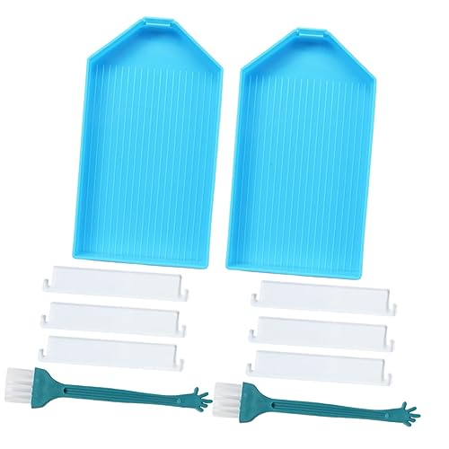 CIMAXIC 2Sätze DIY Strasshalter Teiliges Malablettkit für Diamantmalerei mit Pinsel und Praktischem Zubehör für Kunstprojekte für Handwerk und Dekoration CIMAXIC 2Sätze DIY Strasshalter Teiliges Malablettkit für Diamantmalerei mit Pinsel und Praktischem Zubehör für Kunstprojekte für Handwerk und Dekoration von CIMAXIC