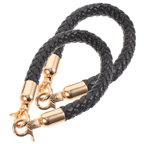 CIMAXIC 2 Stück Pu-ledertaschen-DIY-Griffe Endverschluss Ersatzriemen Für Handtaschen Und Mini-Clutches CIMAXIC 2 Stück Pu-ledertaschen-DIY-Griffe Endverschluss Ersatzriemen Für Handtaschen Und Mini-Clutches von CIMAXIC
