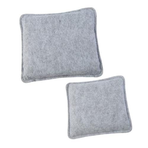 CIMAXIC 2Pcs Komfortable Nadel Filzen Kissen Weiche Filzen Pad für Esszimmer Sofa Filzen Basis Crafters Toolkit Ätherisches von CIMAXIC