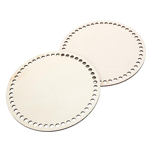 CIMAXIC 2pcs Häkeln Untere Basen Leer DIY Stricken Häkelnbeutel Forming Basen Häkeln Rahmen von CIMAXIC