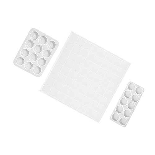 CIMAXIC 3-teilige Schachfigurenformen Dekorative Schachfiguren-gussform Schachfiguren-Werkzeug Transparente Schachfiguren-silikonform von CIMAXIC