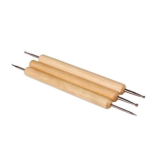 CIMAXIC 3er Satz Töpferwerkzeuge Aus Holz Zum Schnitzen Und Prägen Von Töpfereien Modellierwerkzeuge 13,3 cm CIMAXIC 3er Satz Töpferwerkzeuge Aus Holz Zum Schnitzen Und Prägen Von Töpfereien Modellierwerkzeuge 13,3 cm von CIMAXIC