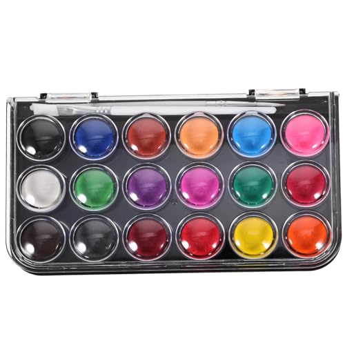 CIMAXIC Farbset 3-teilig Aquarellpigment-tablett Feste Aquarellfarben Für Jungen Und Mädchen von CIMAXIC