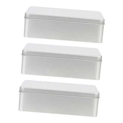 CIMAXIC Blechdose Mit Deckel Weißblech-geschenkdose Rechteckige Aufbewahrungsbox Kleine Bonbonbox Langlebiger Behälter Für Süßigkeiten Und Kleine Gegenstände CIMAXIC Blechdose Mit Deckel Weißblech-geschenkdose Rechteckige Aufbewahrungsbox Kleine Bonbonbox Langlebiger Behälter Für Süßigkeiten Und Kleine Gegenstände von CIMAXIC