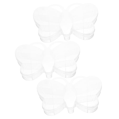 CIMAXIC Perlen Organizer Satz Aufbewahrungsboxen Für Perlen Mini-Organizer Für Kleinigkeiten Transparentes Design Leicht Zu Finden Vielseitig Einsetzbar von CIMAXIC