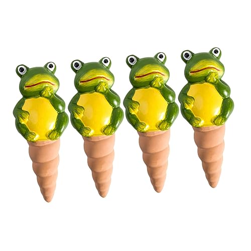 CIMAXIC 4-teiliges Selbstbewässerungssystem Für Zimmerpflanzen Cartoon-Design Automatisches Tropfbewässerungsgerät Für Pflanzen von CIMAXIC