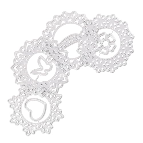 CIMAXIC Metallschablonen Stanzformen Prägeformen Für Bastelarbeiten Scrapbook Kartenmachen Aus Kohlenstoffstahl Langlebig von CIMAXIC