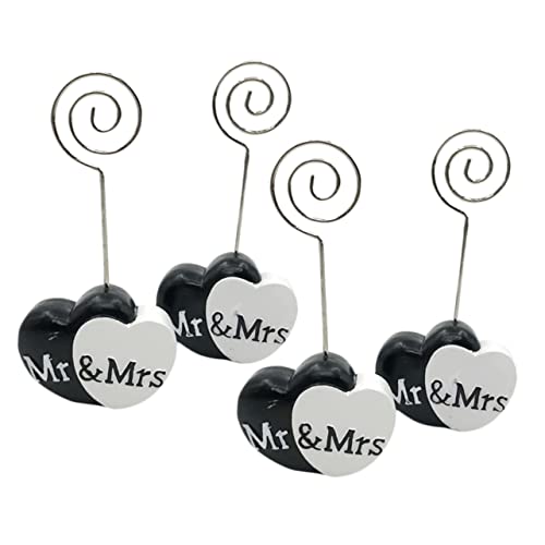 CIMAXIC 4 Stücke Herz Foto Ordner Hochzeit Tisch Anzahl Memo Stand Tisch Zeichen Steht Für CIMAXIC 4 Stücke Herz Foto Ordner Hochzeit Tisch Anzahl Memo Stand Tisch Zeichen Steht Für von CIMAXIC