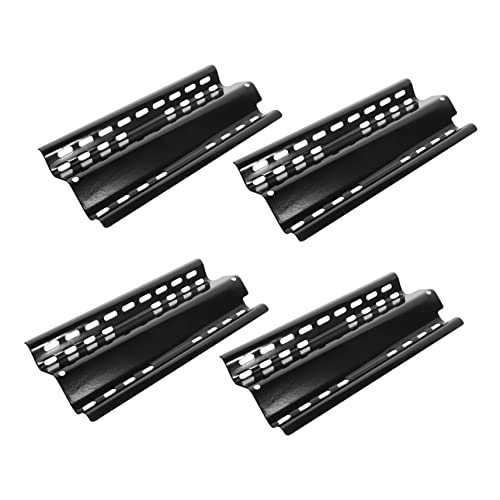 CIMAXIC 4Stücke Teiliges Verstellbare für Gasgrill Hitzebeständige Wärmeplatten für Gleichmäßige Hitzeverteilung Beim BBQ Kompatibel mit Vielen Grillmodellen von CIMAXIC
