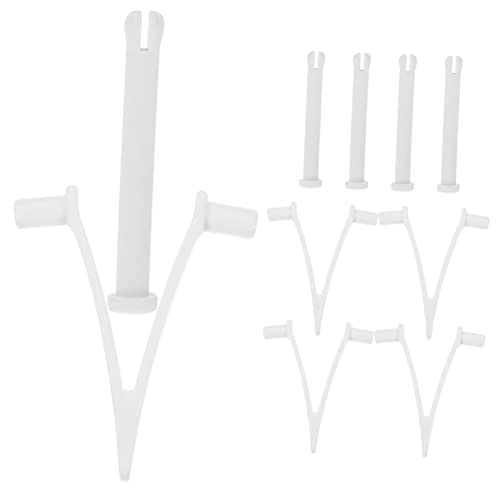 CIMAXIC 5 Sätze Teiliges Set Pool Clip V Clips für Skimmernetz Laubbesen Ersatzbefestigung für Poolreinigung Leicht zu Installieren Langlebig und Kompatibel mit Standard Poolstangen von CIMAXIC