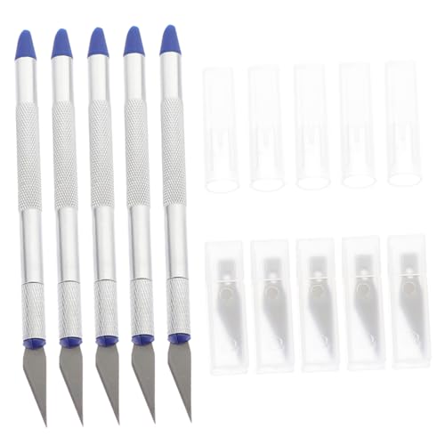 CIMAXIC 5 Sätze Professionelle Scrapbooking-schnitzerei Werkzeuge Schneidestift Für DIY-bastelprojekte Mit Rostfreiem Material von CIMAXIC