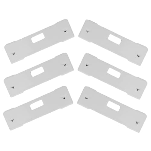 CIMAXIC 6 Stück Vertikale Jalousien Reparatur Tabs für Fensterblenden Lamellen Hochwertige und Praktische Ersatzteile Installieren für Metalljalousien Geeignet von CIMAXIC