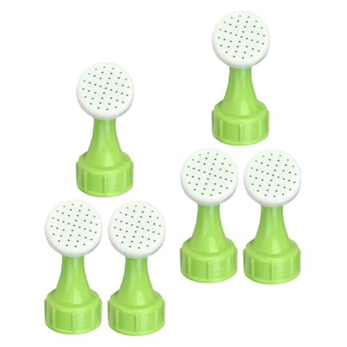 CIMAXIC 6 Stück Wasserkocher-sprühkopf-set Gartenschlauch Gießkannen Wassersprüher Gießkanne Groß Hochdruck-duschköpfe Spender Duschfilter Wasser Kann Wasserkrug Hydro Light Green Plastik von CIMAXIC