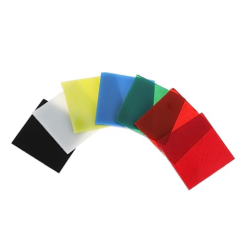 CIMAXIC Farbige Glasscheiben Quadratisch Fusingglas Für Mikrowelle Dekoratives Glas Zum Schmelzen von CIMAXIC