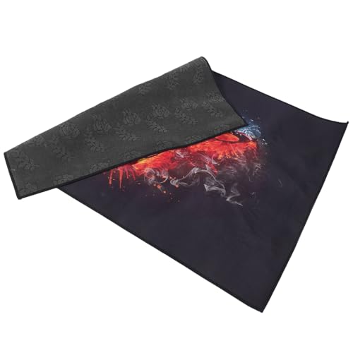 CIMAXIC Anti-Schlupf-Stoßdämpferentsorge-Drum-Decke schalldichter Teppich Matten Unterlage Pads Lärmschutzmatte Drum Teppich Drum Matte Schalldichte Matte verdickte schalldichte Bodenmatte von CIMAXIC