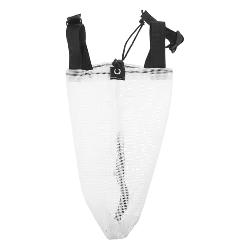 CIMAXIC Atmungsaktive Outdoor-Gesichtsmaske für Hunde mit Reißverschluss, tragbare Schutzhülle für Haustiere, verstellbare Welpenkapuze zum Wandern, Camping und Spazierengehen von CIMAXIC