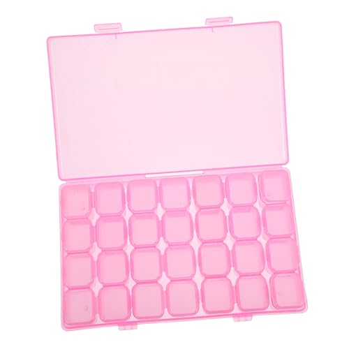 CIMAXIC Transparente Aufbewahrungsbox Mit Herausnehmbaren Trennwänden 28 Fächern Für Nailart Strasssteine Perlen Ohrringe Kleine Artikel CIMAXIC Transparente Aufbewahrungsbox Mit Herausnehmbaren Trennwänden 28 Fächern Für Nailart Strasssteine Perlen Ohrringe Kleine Artikel von CIMAXIC