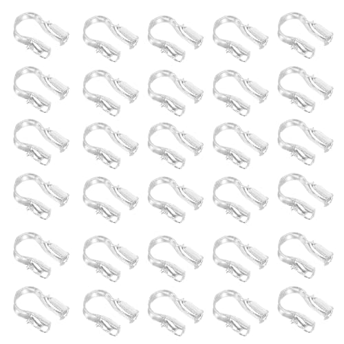 CIMAXIC Drahtschutz, 400 Stück: U-förmiger Drahtfadenschutz, Zubehör zur Schmuckherstellung – Mini-Schutz für die Schmuckherstellung von Ohrringen, Armbändern und Halsketten CIMAXIC Drahtschutz, 400 Stück: U-förmiger Drahtfadenschutz, Zubehör zur Schmuckherstellung – Mini-Schutz für die Schmuckherstellung von Ohrringen, Armbändern und Halsketten von CIMAXIC