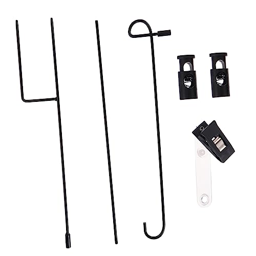 CIMAXIC Fahnenmast Für Gartenflaggen Ständer Aus Robustem Material Einfach Im Boden Stecken Flaggen Thematisch Präsentieren von CIMAXIC