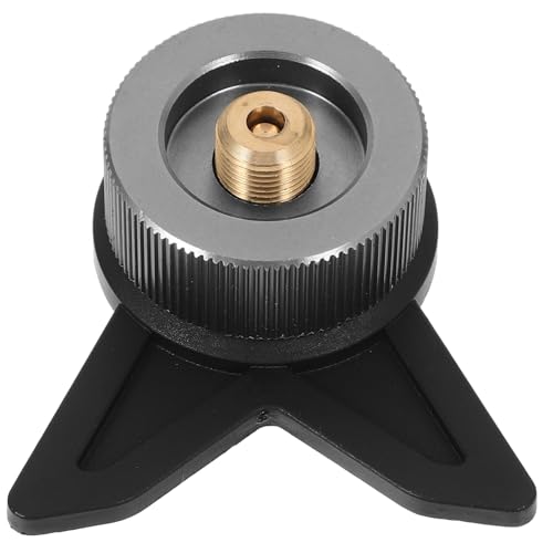 CIMAXIC Gas Adapter für Campingkocher Robuster Kanisteradapter mit Stabilem Stand Kompatibel mit Verschiedenen Outdoor Stoves Langlebiges Messingmaterial und Tragbar CIMAXIC Gas Adapter für Campingkocher Robuster Kanisteradapter mit Stabilem Stand Kompatibel mit Verschiedenen Outdoor Stoves Langlebiges Messingmaterial und Tragbar von CIMAXIC