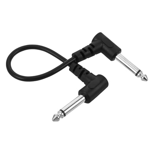 CIMAXIC Gitarrenpatchkabel für Elektrische Gitarren Abgewinkeltes Instrumentenkabel für Effektpedale Optimierte Signalübertragung und Tragbares Design für Musiker CIMAXIC Gitarrenpatchkabel für Elektrische Gitarren Abgewinkeltes Instrumentenkabel für Effektpedale Optimierte Signalübertragung und Tragbares Design für Musiker von CIMAXIC