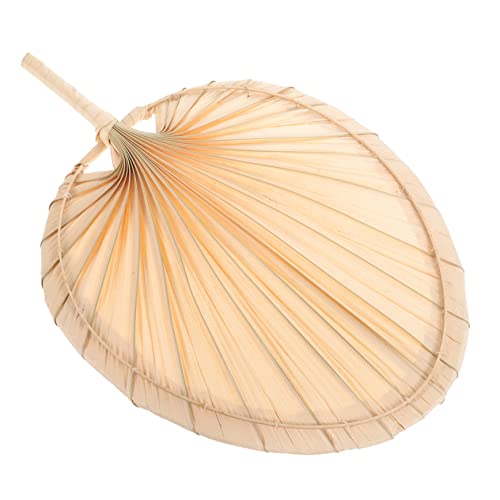 CIMAXIC Handgefertigter Dekorativer Fächer im Vintage Chinesischen Stil Handventilator aus Geflochtenem Material Leicht und Praktisch für Erwachsene für Sommer Partys Wanddekoration von CIMAXIC