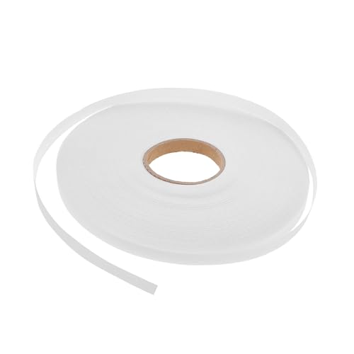 CIMAXIC Kleiderband Doppelseitiges Stoffklebeband Kein Nähen Doppelseitig Release Paper Hot Melt Mesh Film Doppelseitiges Klebeband FüR Kleidung Einfache Anwendung Ohne NäHen WeißE Non-Woven von CIMAXIC