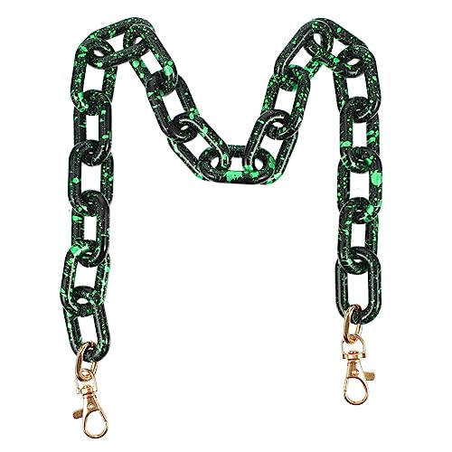 CIMAXIC Leichte Robuste Taschenkette Aus Acryl in Schneeflockengrün Handtaschenkette Modisches Accessoire Für Den Täglichen Gebrauch von CIMAXIC