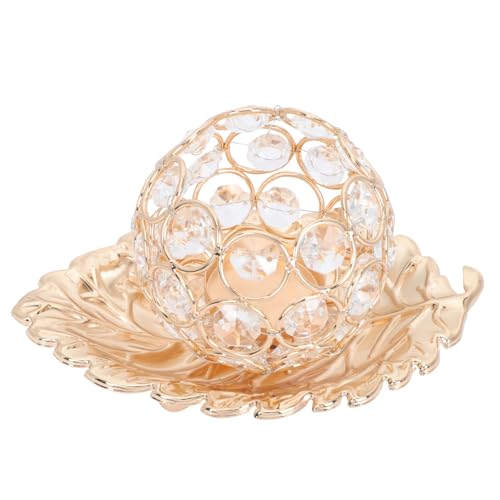 CIMAXIC Kerzenständer-Ornamente Aus Kristallglas Dekorativer Kerzenhalter Für Heimdekoration Romantisch Für Hochzeiten Und Bankette CIMAXIC Kerzenständer-Ornamente Aus Kristallglas Dekorativer Kerzenhalter Für Heimdekoration Romantisch Für Hochzeiten Und Bankette von CIMAXIC