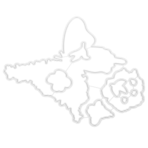 CIMAXIC Stanzform Für Scrapbooking Aus Metall Stanzschablone Für Kartenherstellung DIY-prägungswerkzeug Für Papierbasteln von CIMAXIC