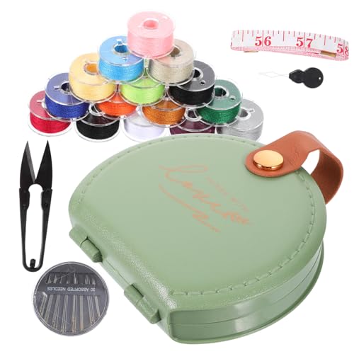 CIMAXIC Reise-nähset Mit Stickgarn-Organizer Mini-Tasche Für Nähutensilien Aufbewahrungsbox Für Nähsachen Praktisch Und Tragbar von CIMAXIC